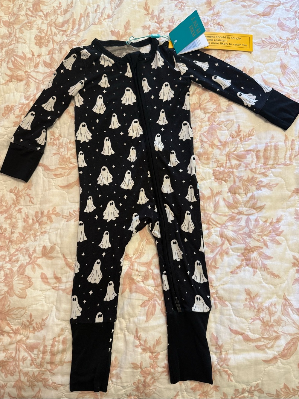 Posh Peanut Convertible One Piece Ghost Print
